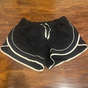 Old Navy Black and White Women's Athletic Shorts